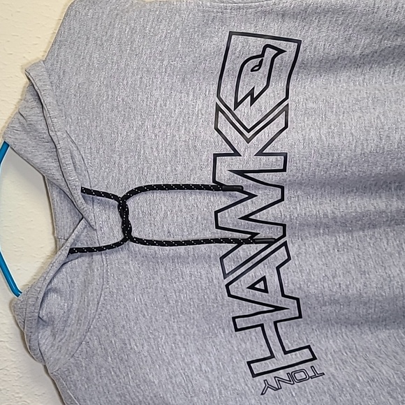 TONY HAWK Men's Gray Screen print Pullover Hoodie - Size Medium - Picture 2 of 12
